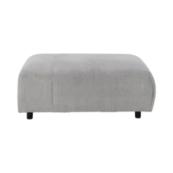 Pouf pour canapé modulable tissu Solal