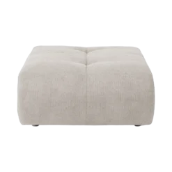 Pouf pour canapé modulable tissu Benny