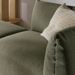Pouf pour canapé modulable tissu Pixel