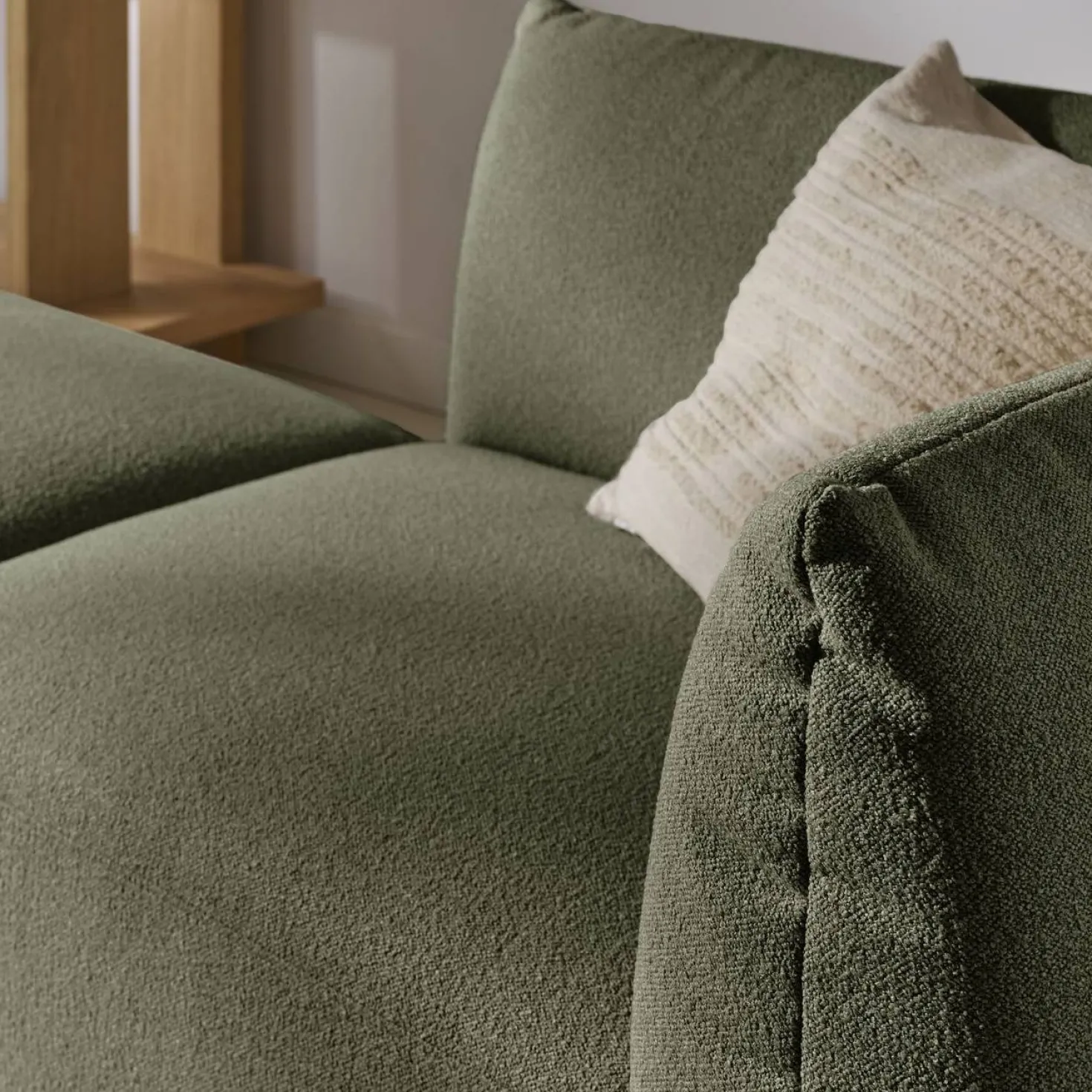 Pouf pour canapé modulable tissu Pixel