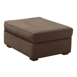 Pouf tissu coton déhoussable Marbella
