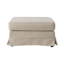 Pouf tissu déhoussable Naxos