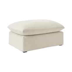 Pouf tissu déhoussable Pablo