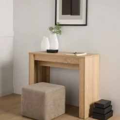 Set de 3 vases décoratifs blancs en céramique Billie