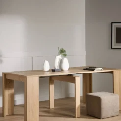 Set de 3 vases décoratifs blancs en céramique Billie