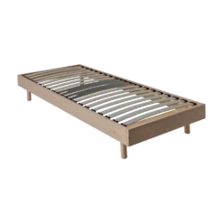 Sommier kit décor bois Elian