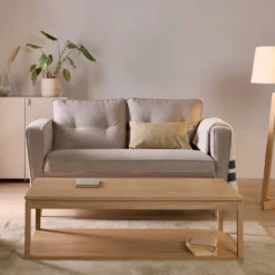 Table basse décor bois Simon