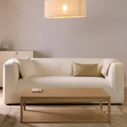 Table basse décor bois Simon