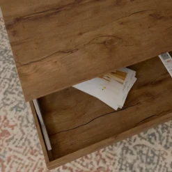 Table basse relevable décor bois Gabriela