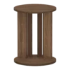 Table d'appoint ronde bois Nora