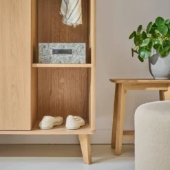 Table de chevet bois Atia