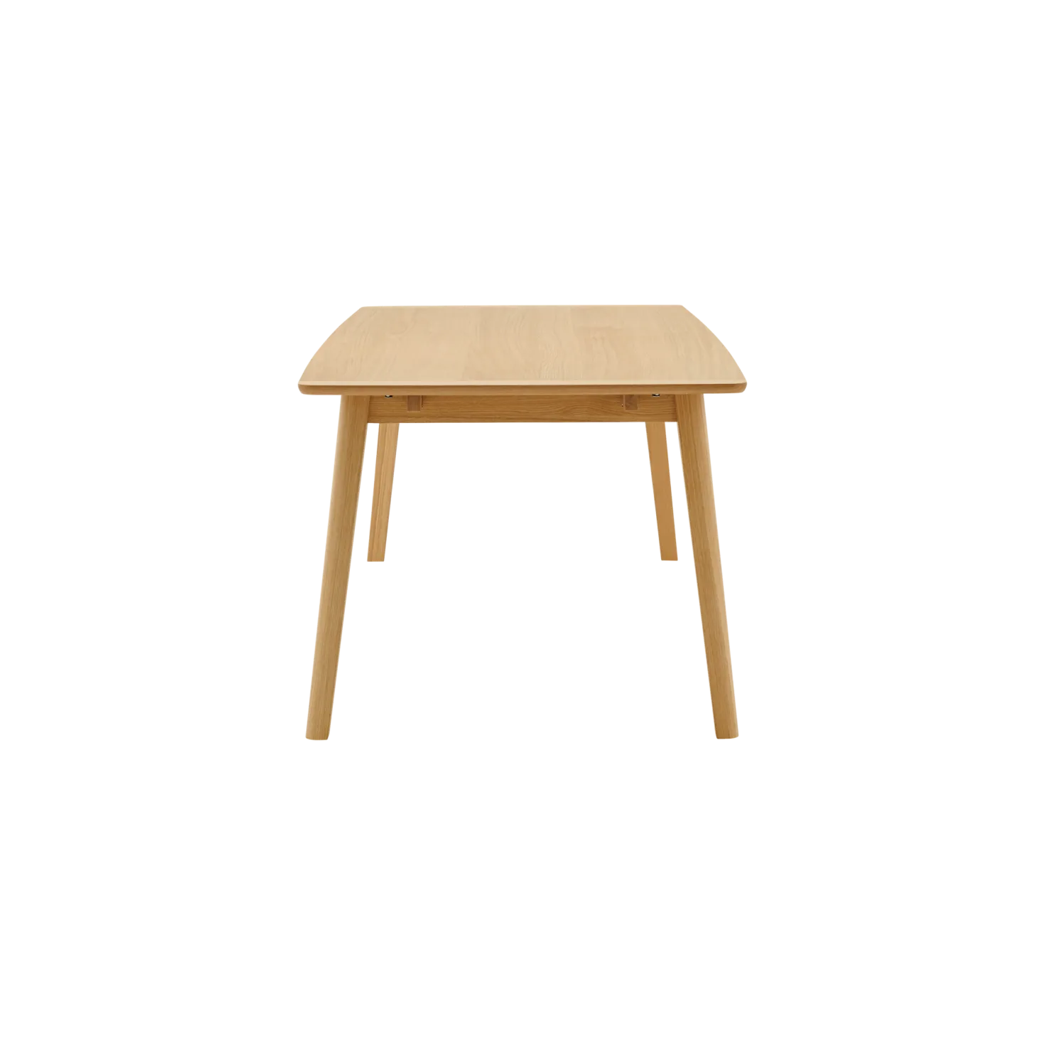 Table à manger rectangulaire bois avec rallonges en option 6 à 8 personnes Adèle