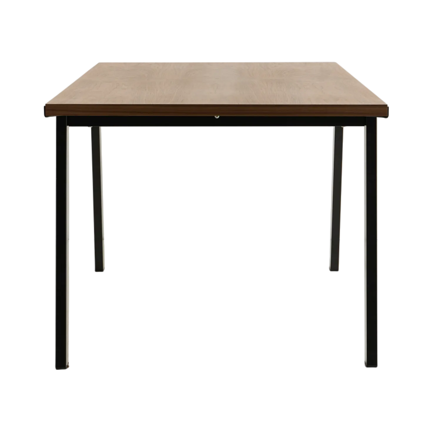 Table à manger rectangulaire bois pieds métal noir 6 personnes Drift
