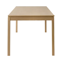 Table à manger rectangulaire décor bois 8 personnes Simon