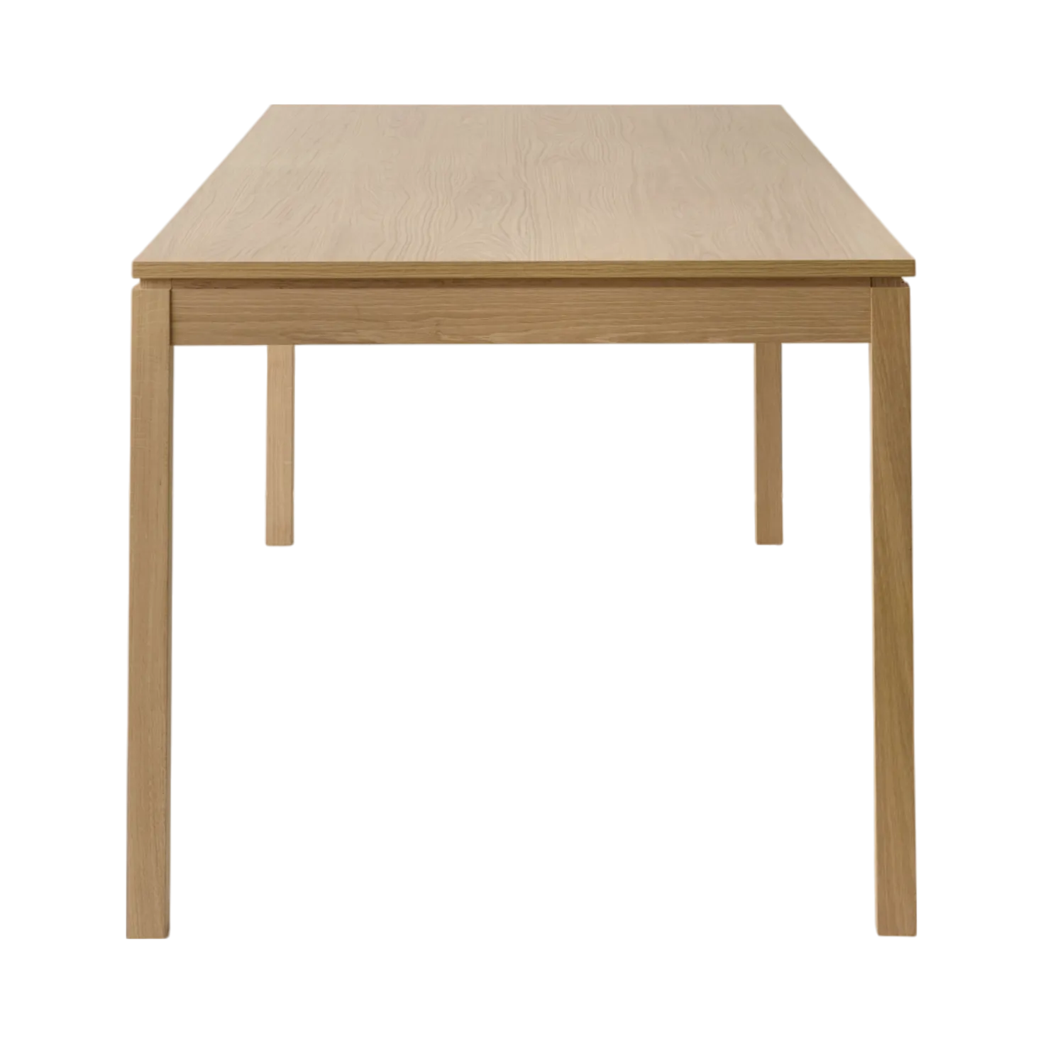 Table à manger rectangulaire décor bois 8 personnes Simon