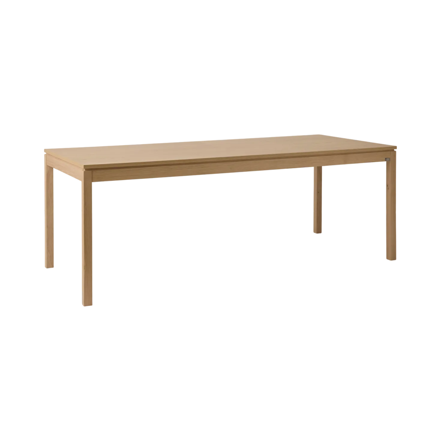 Table à manger rectangulaire décor bois 8 personnes Simon