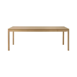 Table à manger rectangulaire décor bois 8 personnes Simon