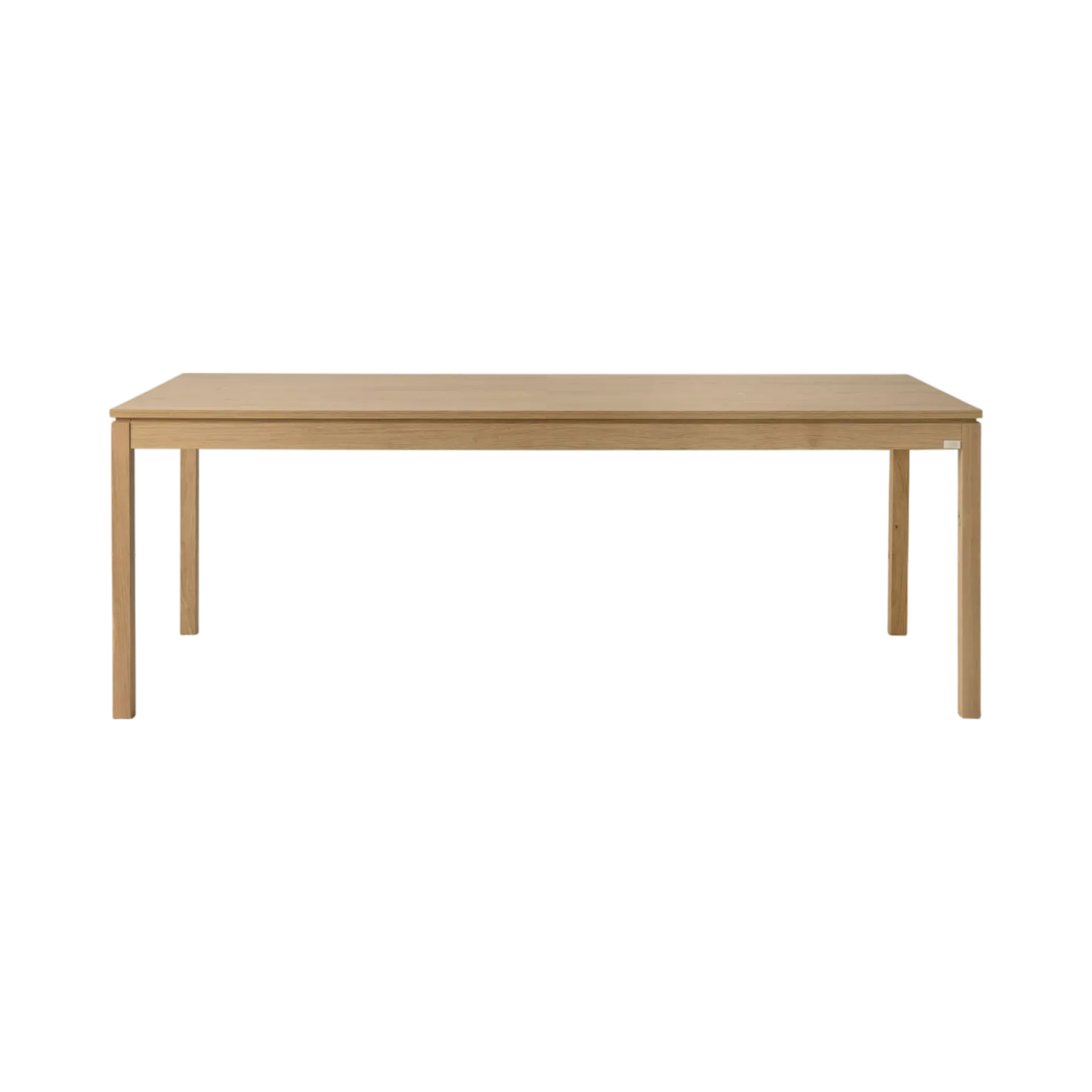 Table à manger rectangulaire décor bois 8 personnes Simon