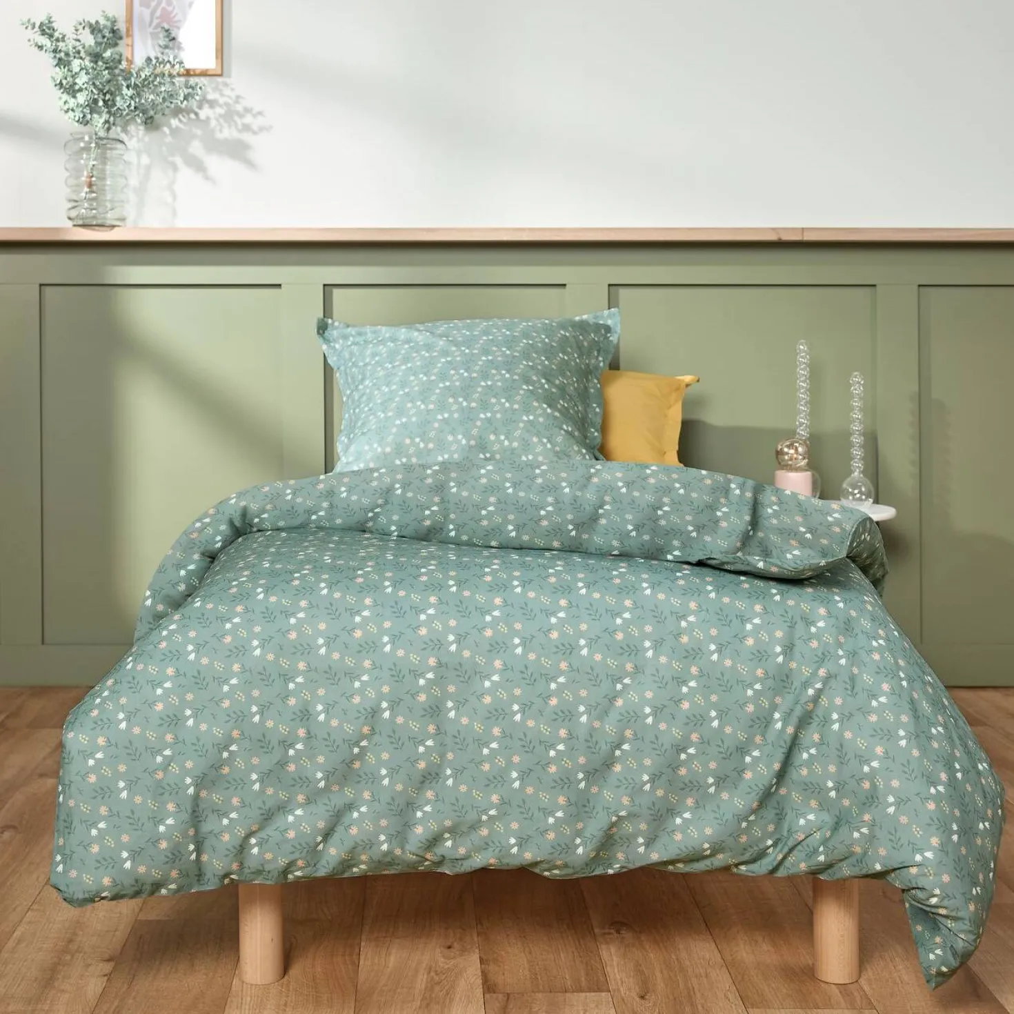 Taie d'oreiller coton bio Verlaine