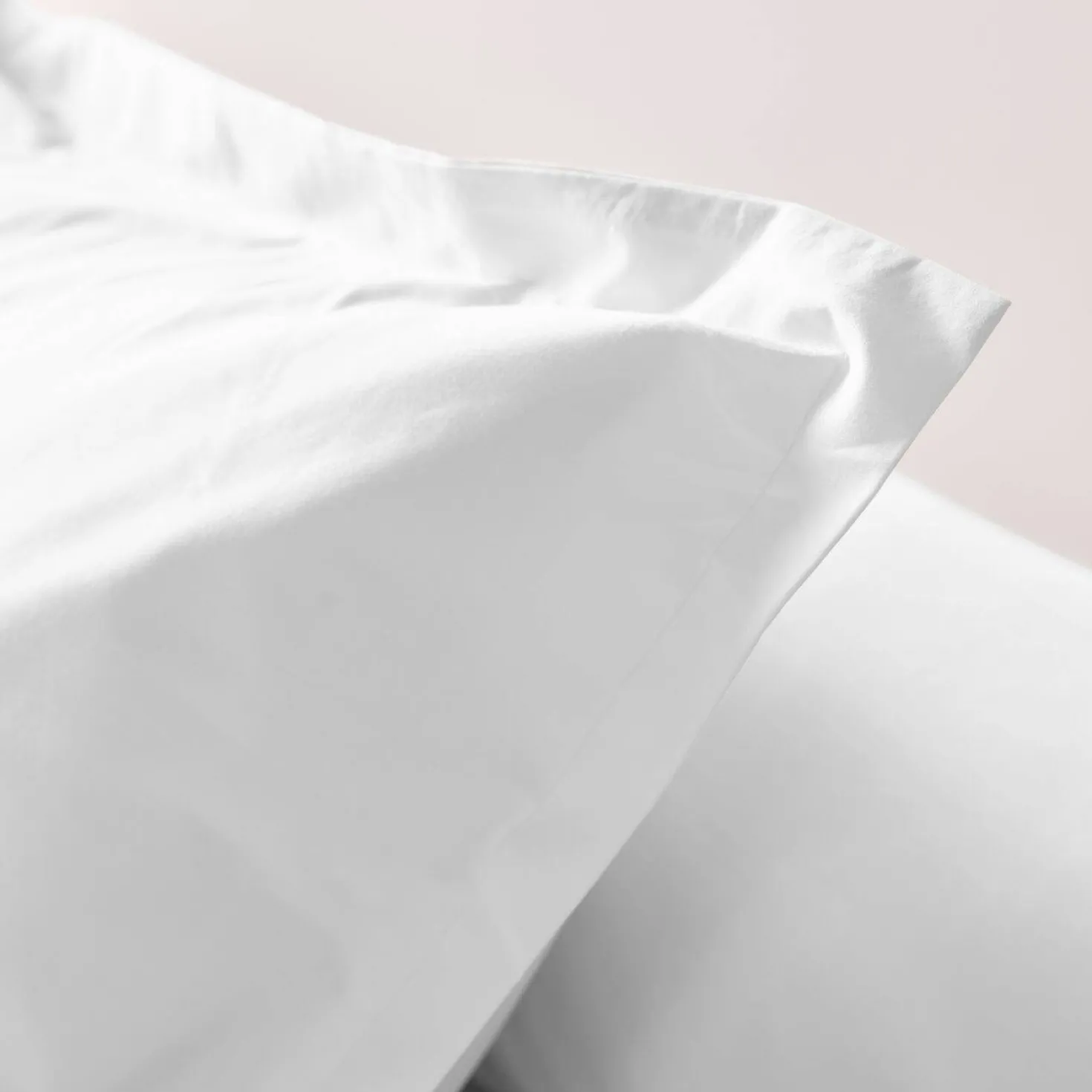 Taie d'oreiller percale bio Elise