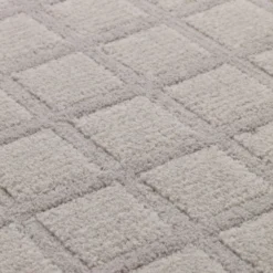 Tapis à carreaux en laine Orietta