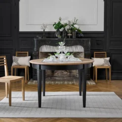 Tapis à carreaux en laine Orietta