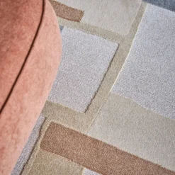 Tapis motif géométrique Rémy