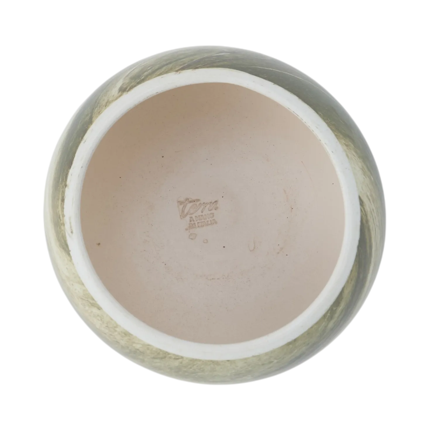 TERAPLAST Cache pot en céramique 17 cm ISCHIA