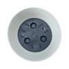 TERAPLAST Pot avec réservoir 38 cm OVER blanc
