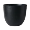 TERAPLAST Pot avec réservoir 38 cm OVER noir
