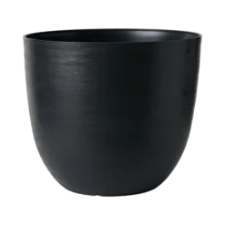 TERAPLAST Pot avec réservoir 38 cm OVER noir