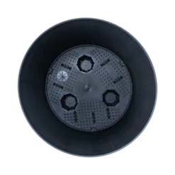 TERAPLAST Pot avec réservoir 38 cm OVER noir
