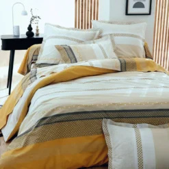 TRADILINGE Housse de couette percale Marlow Miel
