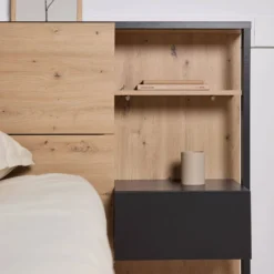 Tête de lit Paris bois