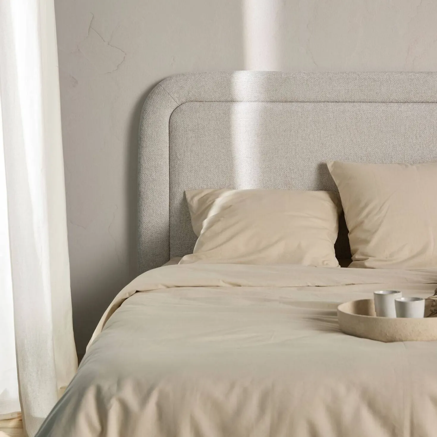 Tête de lit tissu Pia
