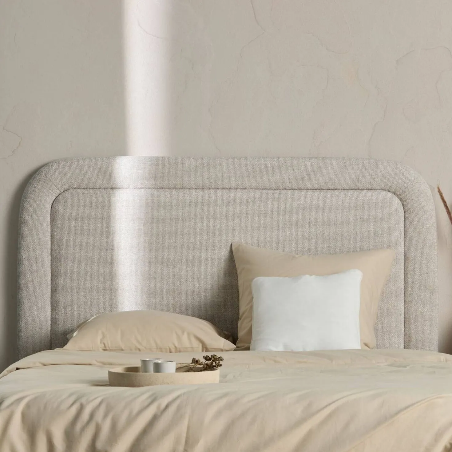 Tête de lit tissu Pia