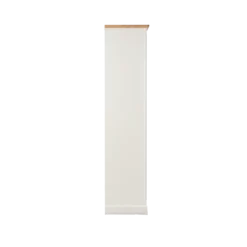Vaisselier blanc et bois Apolline