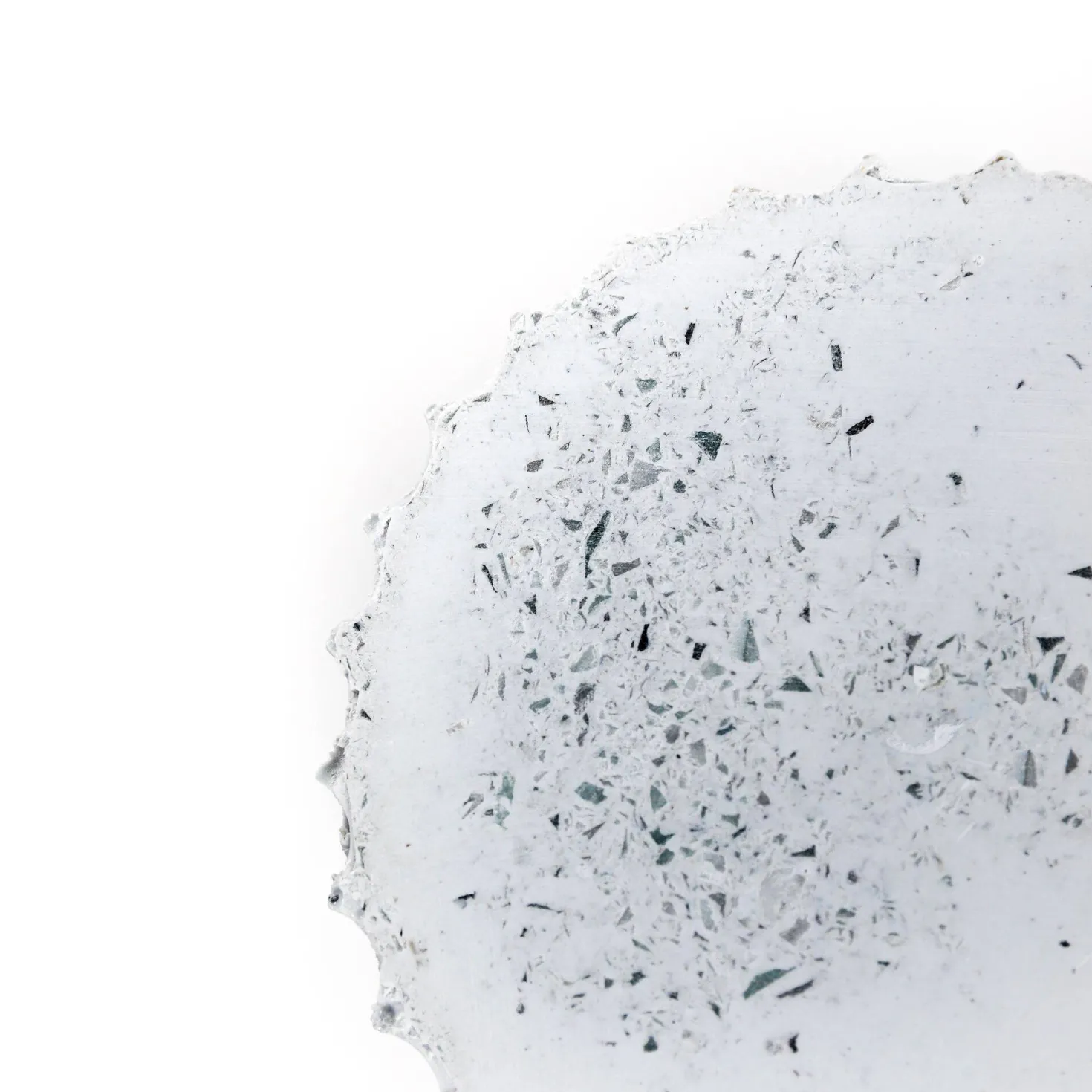 Vase bas Blandine - Verre pare-brise