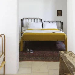 VIVARAISE Jeté de lit coton Tana