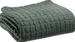 VIVARAISE Plaid coton Swami 130 x 200 cm