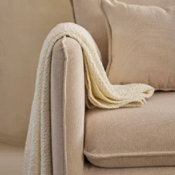 VIVARAISE Plaid coton Tana 140 x 200 cm