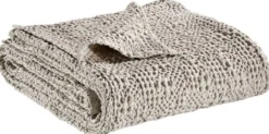 VIVARAISE Plaid coton Tana 140 x 200 cm
