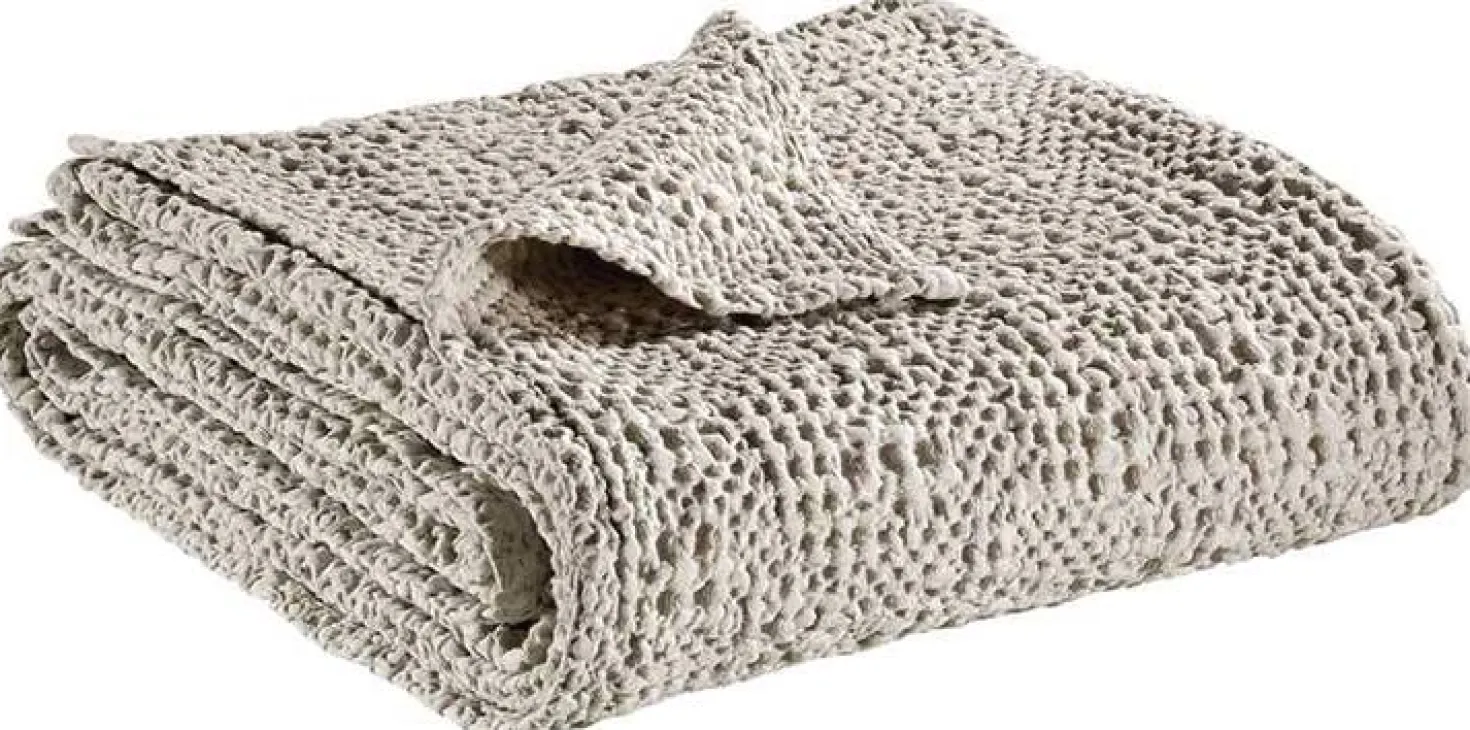 VIVARAISE Plaid coton Tana 140 x 200 cm