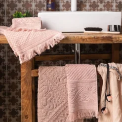 VIVARAISE Tapis de bain coton Enzo