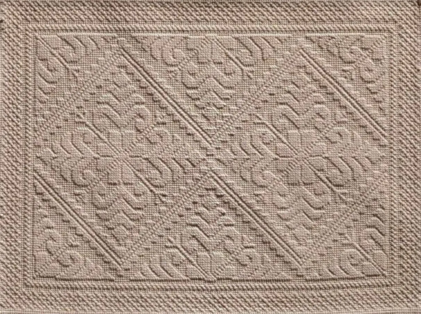 VIVARAISE Tapis de bain coton Enzo